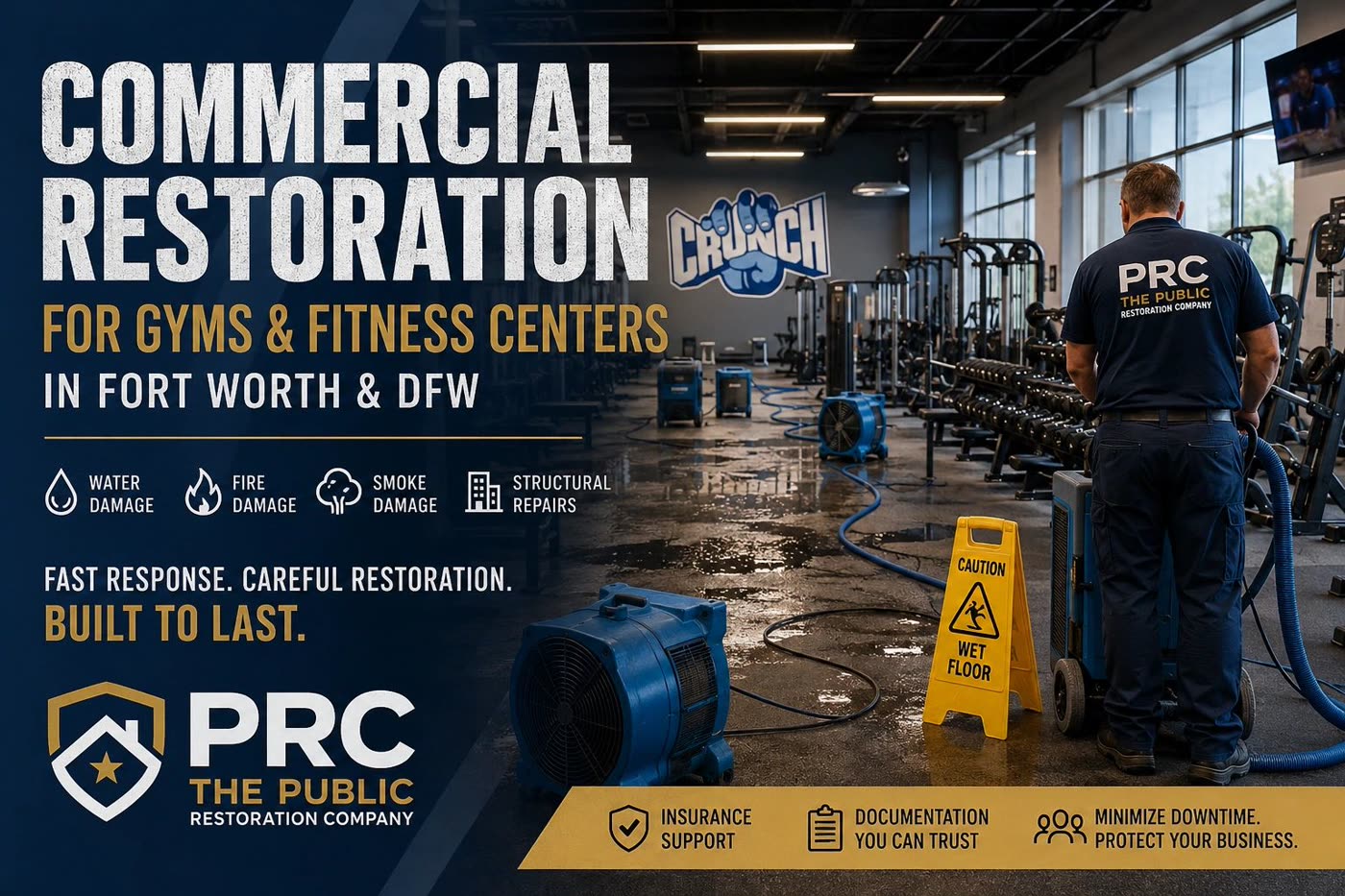 Fort Worth fire, water, or storm restoration work