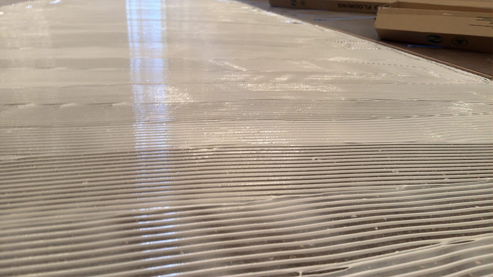 Dallas Design District — adhesive ridges