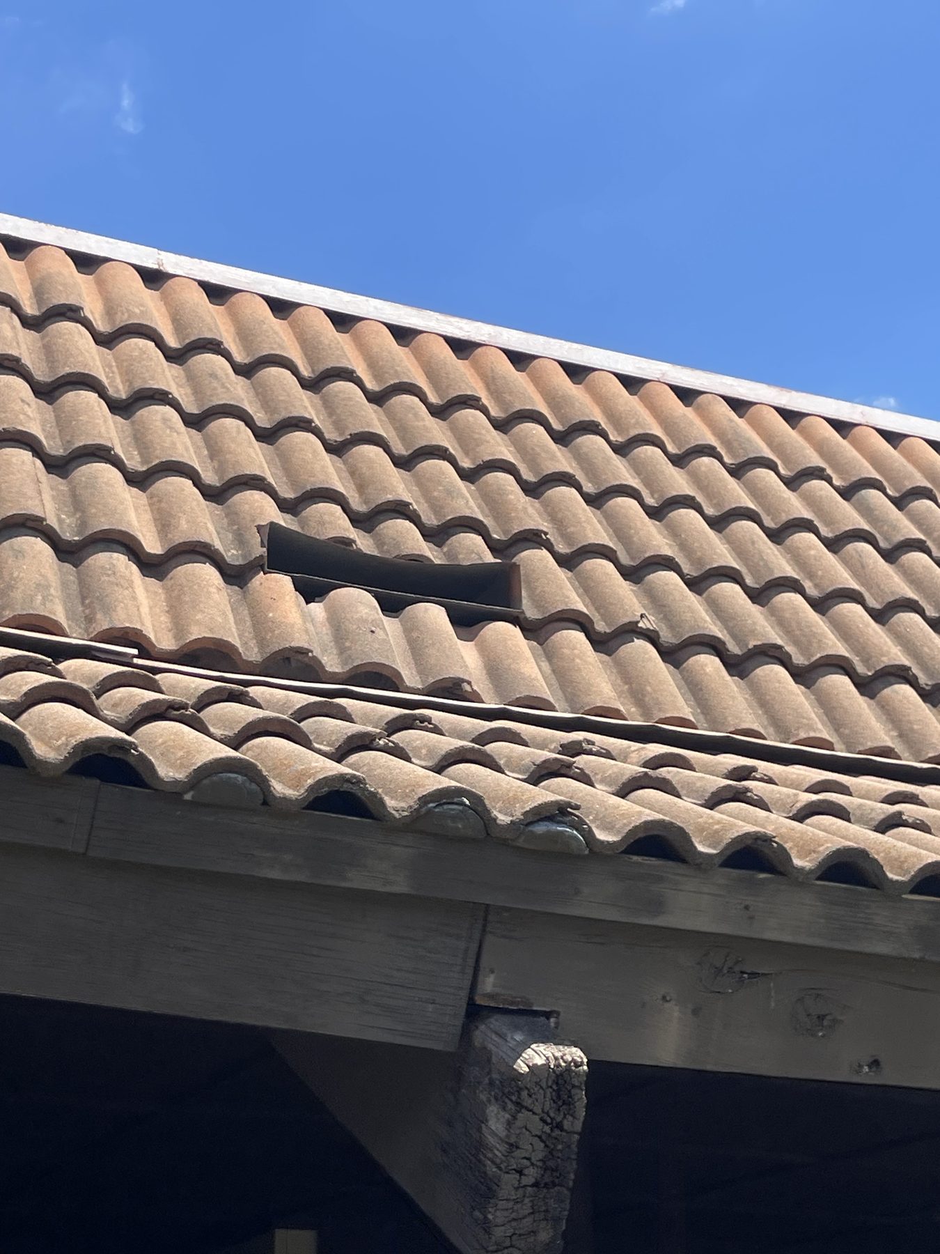 Fort Worth — tile opening and vent exposure