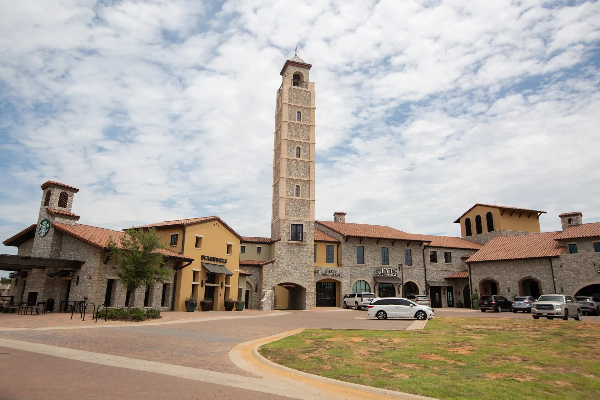 Westlake Entrada bell tower, Westlake, Texas